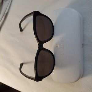 Swarovski Elegant Black Sunglasses